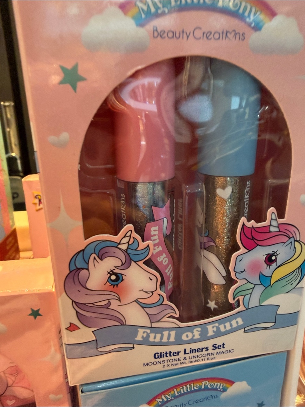 My Little Pony Glitter Liner Duo - Pink & Blue